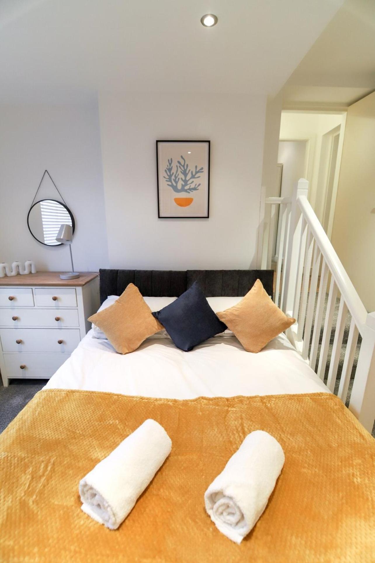 New- Modern 2Br Apt Wifi Sleep5 City Centre Sheffield Exteriér fotografie